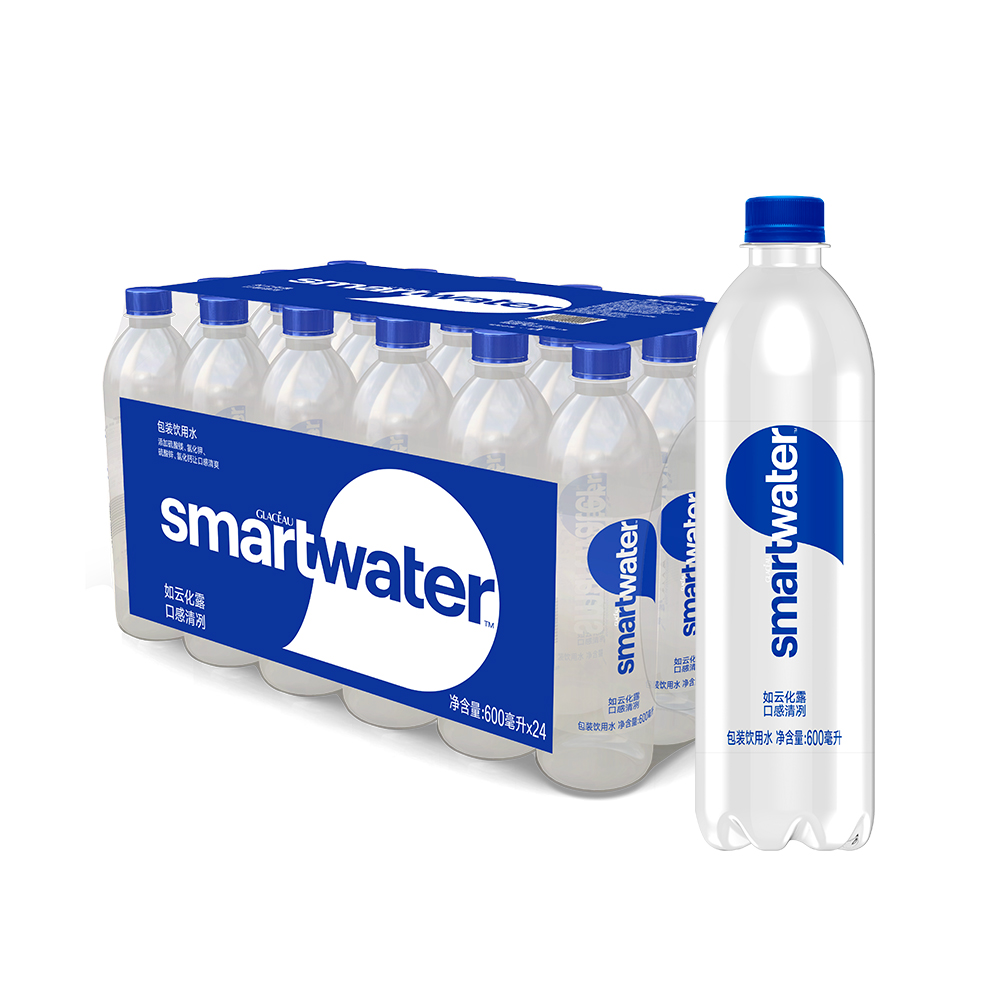 GLACEAU SMARTWATER 思漫特 包裝飲用水 600ml*24
