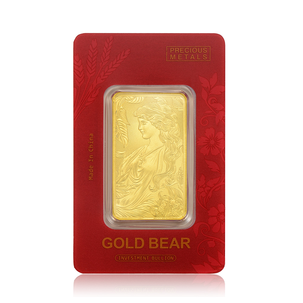 Goldbear 豐收金條50克