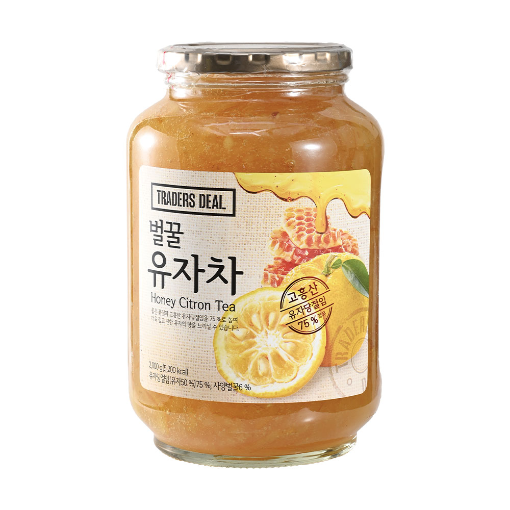 TRADERS DEAL 韓國進口 蜂蜜柚子茶(柚子飲品) 2kg