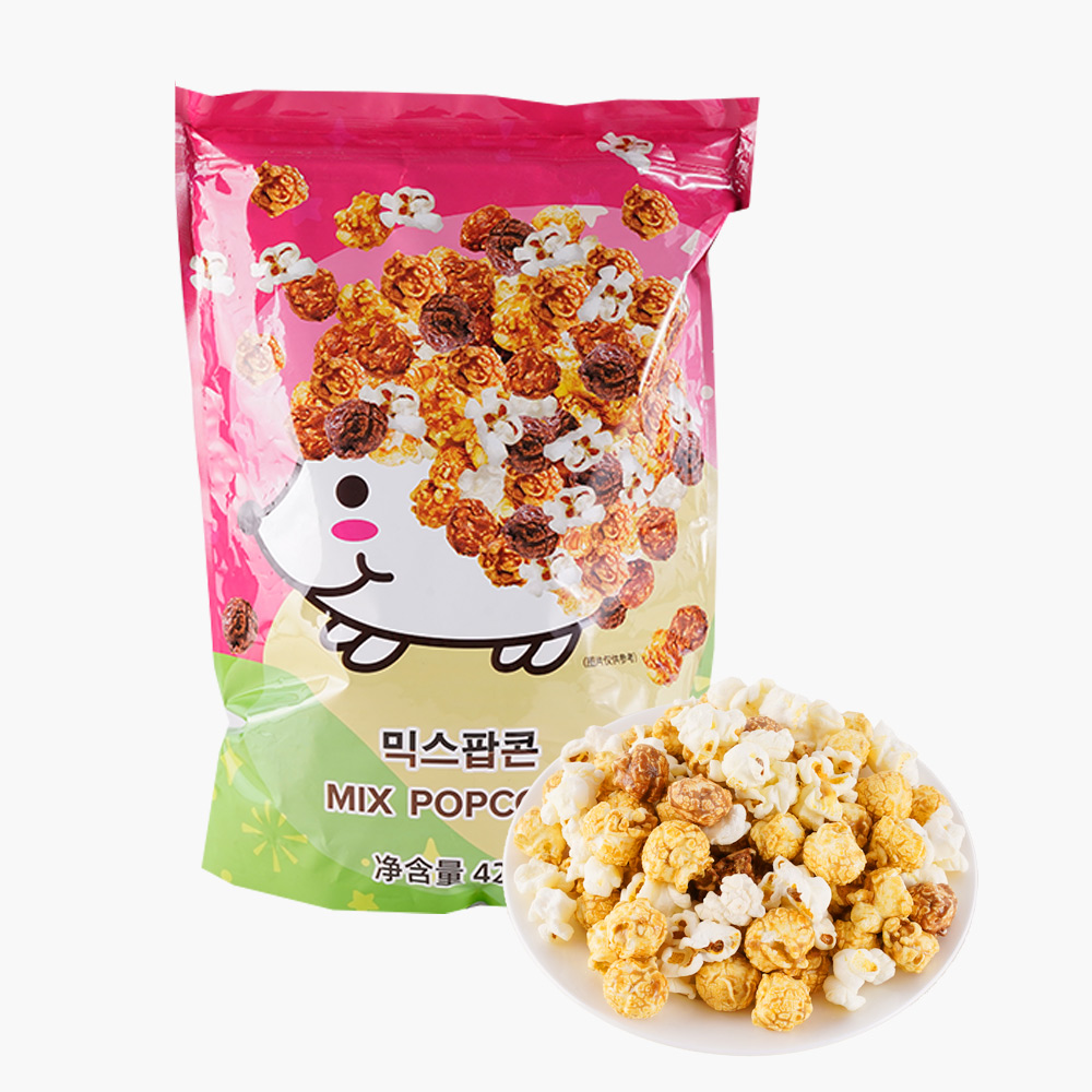 GramGram 韓國進口 混合味爆米花(膨化食品) 420g